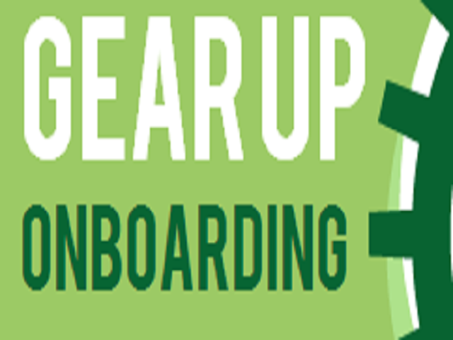 Gear Up Onboarding Infographic
