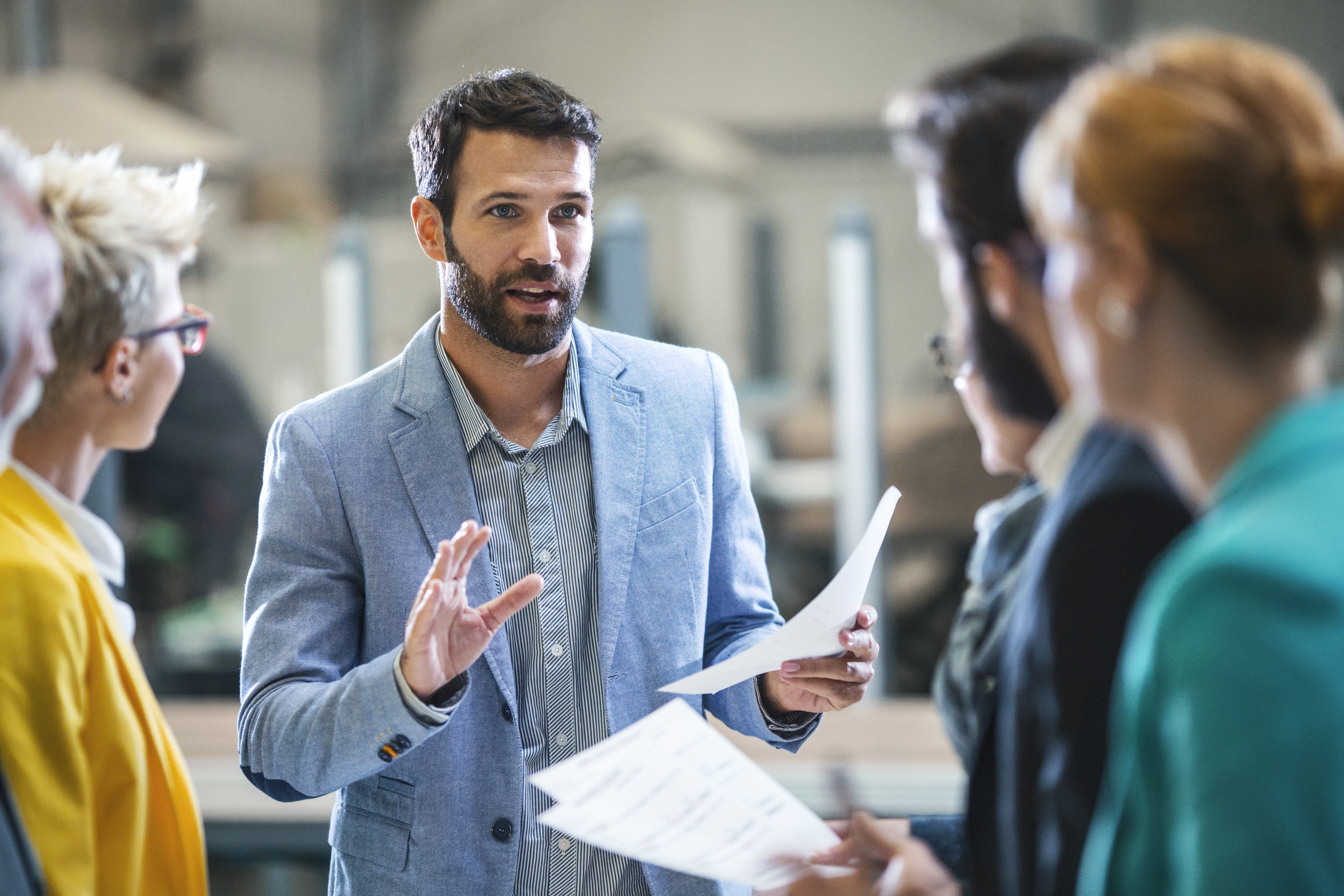 The Role of the Leader in Filling the Magic Cup