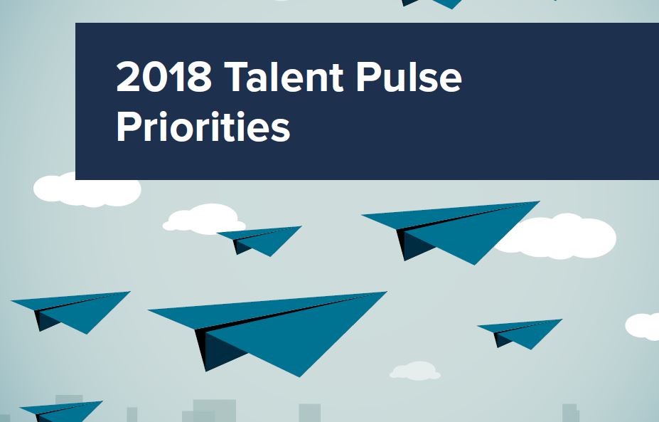 2018 Talent Pulse Priorities