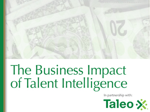 The Business Impact of Talent Intelligence