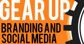 Gear Up Branding and Social Media Infographic