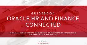 Oracle HR and Finance Connected