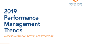 2019 Performance Management Trends