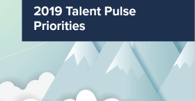 2019 Talent Pulse Priorities