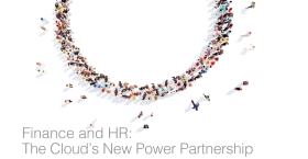 Unified Finance and HR: The Cloud's New Power Partnership