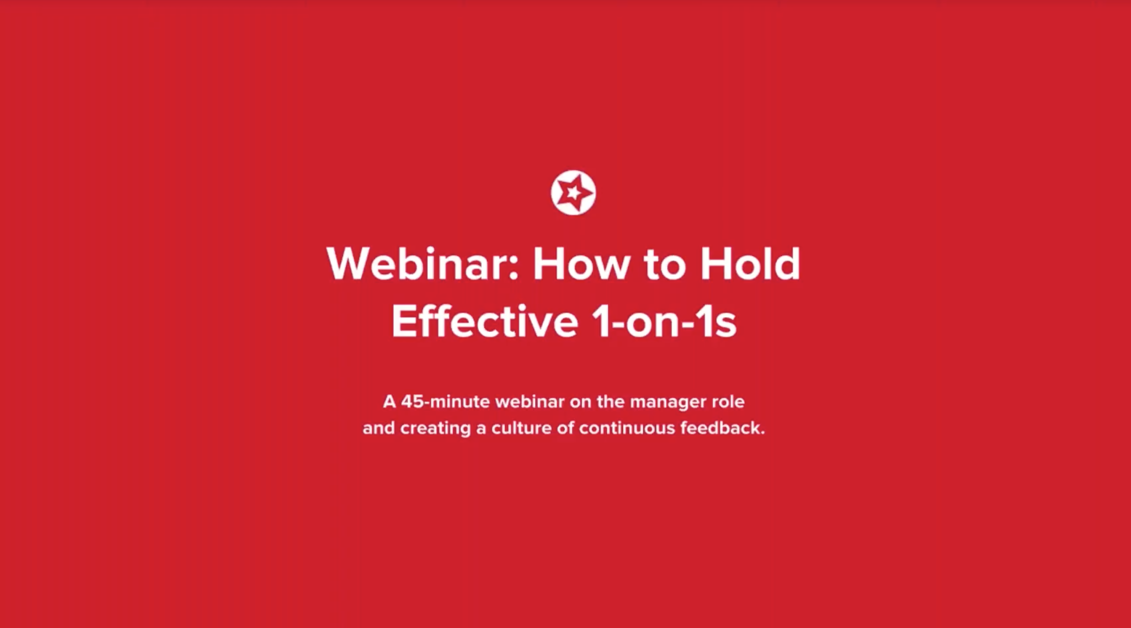How To Hold Effective 1-on-1s